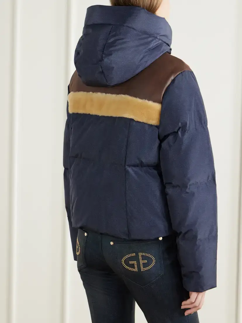 Goldbergh Kori Hooded Plush-trimmed Recycled Shell Ski Jacket | Thumbnail 4 Goldbergh Kori Hooded Plush-trimmed Recycled Shell Ski Jacket | Thumbnail 4
