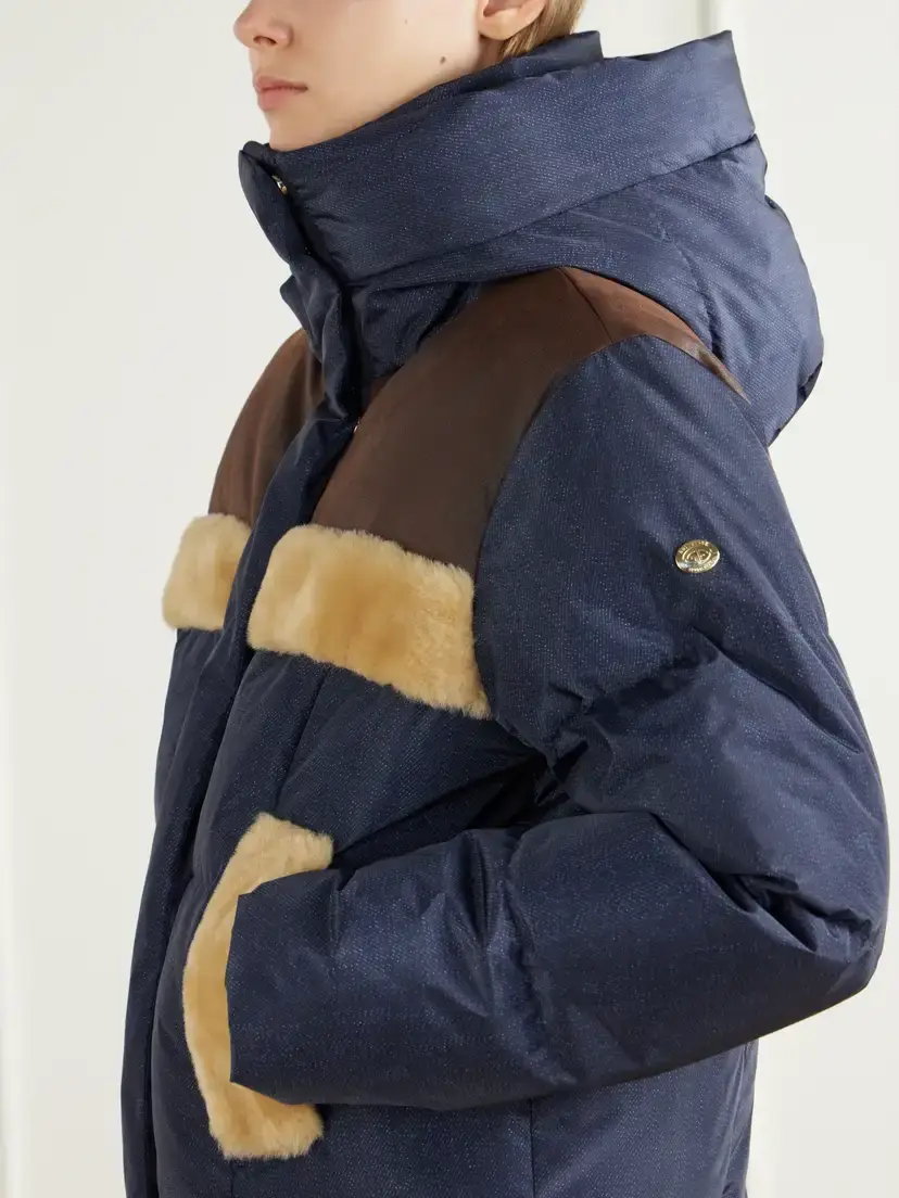 Goldbergh Kori Hooded Plush-trimmed Recycled Shell Ski Jacket | Thumbnail 5 Goldbergh Kori Hooded Plush-trimmed Recycled Shell Ski Jacket | Thumbnail 5