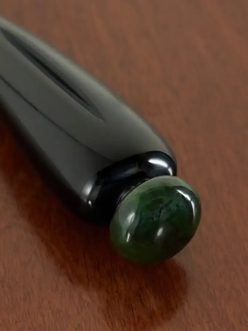Sophie Buhai Silver Onyx And Jade Perfume Vial | Thumbnail 3