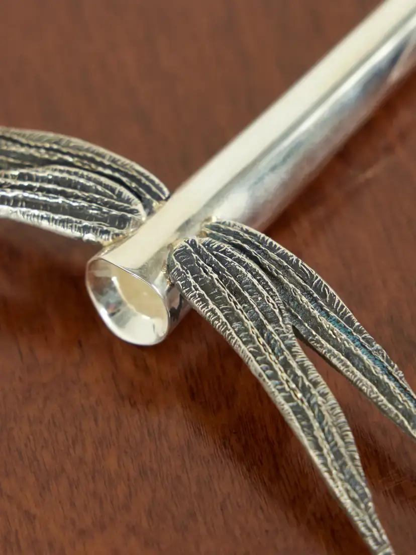 Sophie Buhai Dragonfly Silver Sapphire Cigarette Holder | Thumbnail 3 Sophie Buhai Dragonfly Silver Sapphire Cigarette Holder | Thumbnail 3