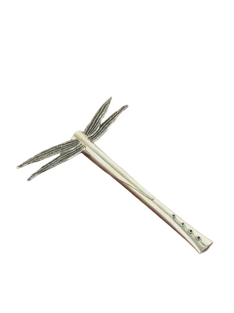 Sophie Buhai Dragonfly Silver Sapphire Cigarette Holder