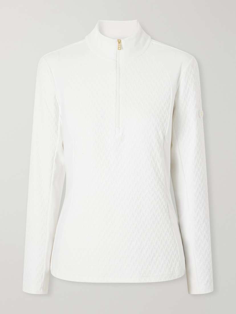 Bogner Claya Chevron Stretch-knit Base Layer