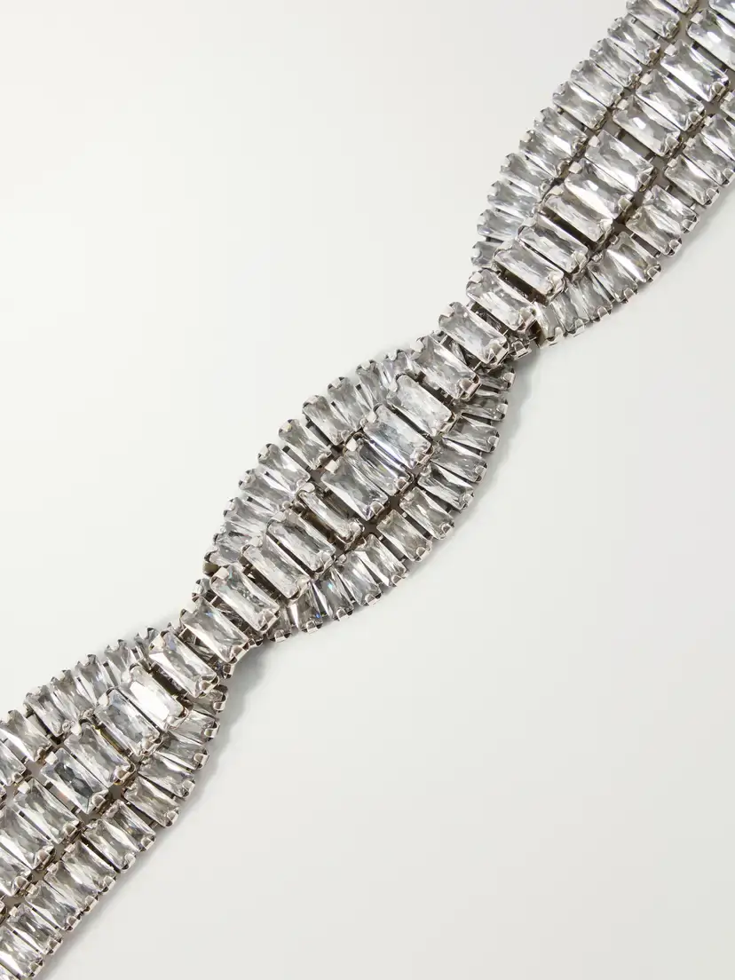 Isabel Marant Cara Silver-tone Crystal-embellished Bracelet | Thumbnail 4 Isabel Marant Cara Silver-tone Crystal-embellished Bracelet | Thumbnail 4