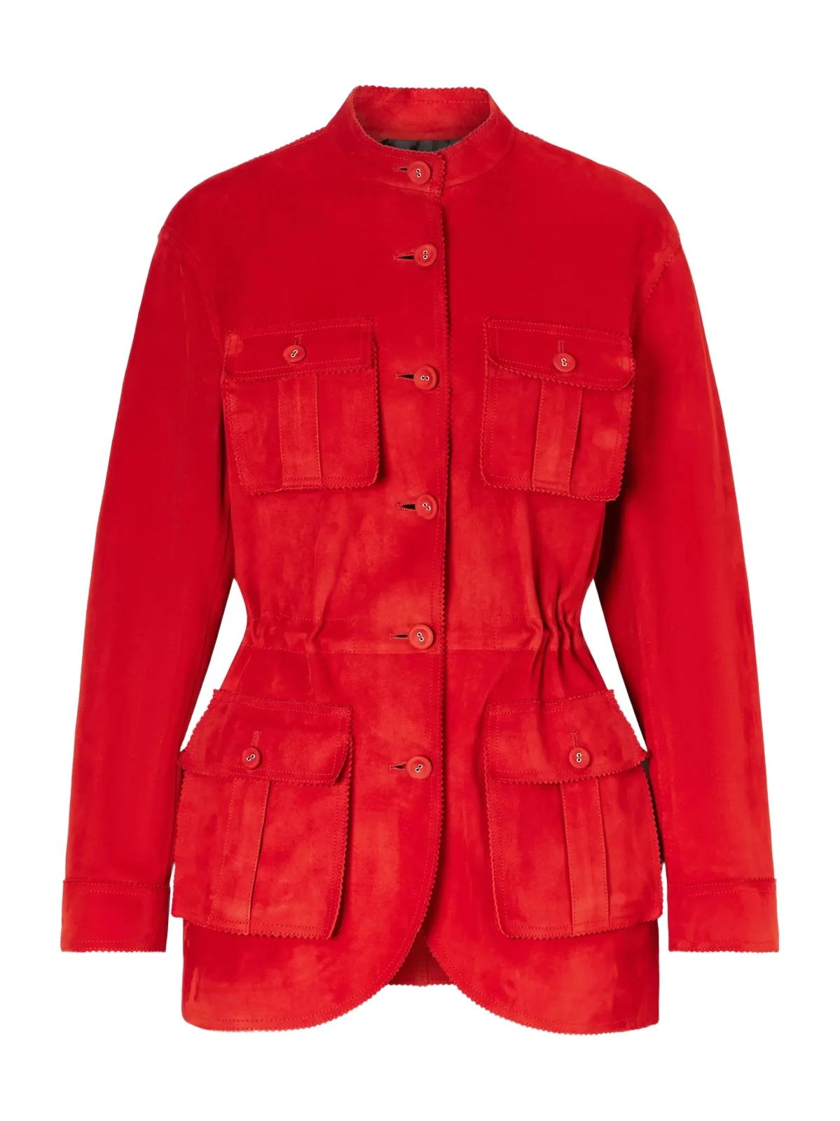 Tom Ford Gathered Suede Jacket