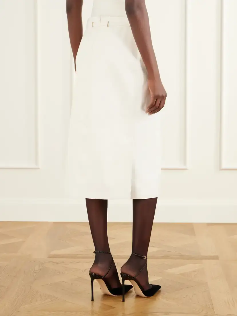 Tom Ford Belted Leather Midi Skirt | Thumbnail 4 Tom Ford Belted Leather Midi Skirt | Thumbnail 4