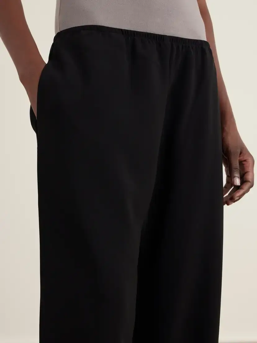LESET Arielle Crepe Wide-leg Pants | Thumbnail 5 LESET Arielle Crepe Wide-leg Pants | Thumbnail 5