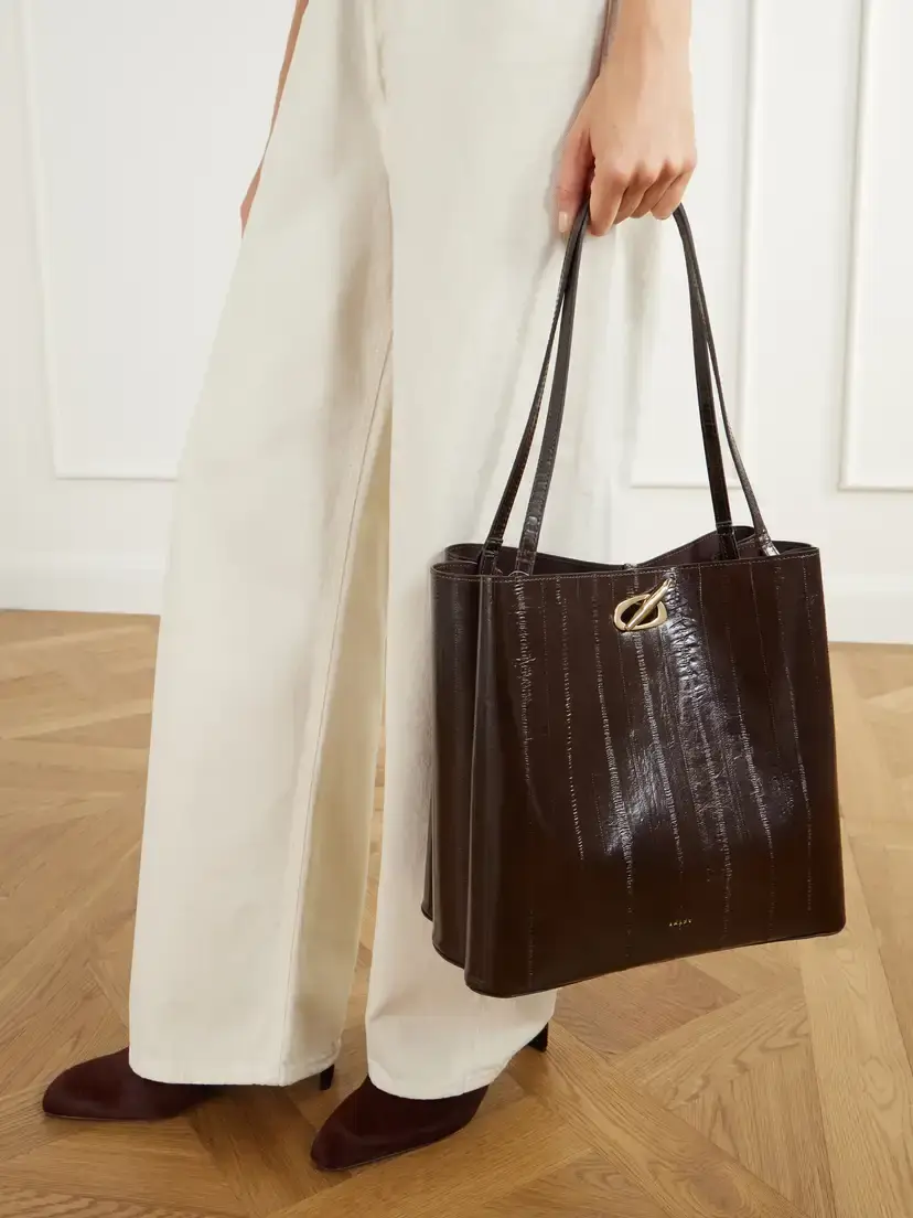 AMANU Luanda Striped Textured-leather Tote | Thumbnail 2 AMANU Luanda Striped Textured-leather Tote | Thumbnail 2