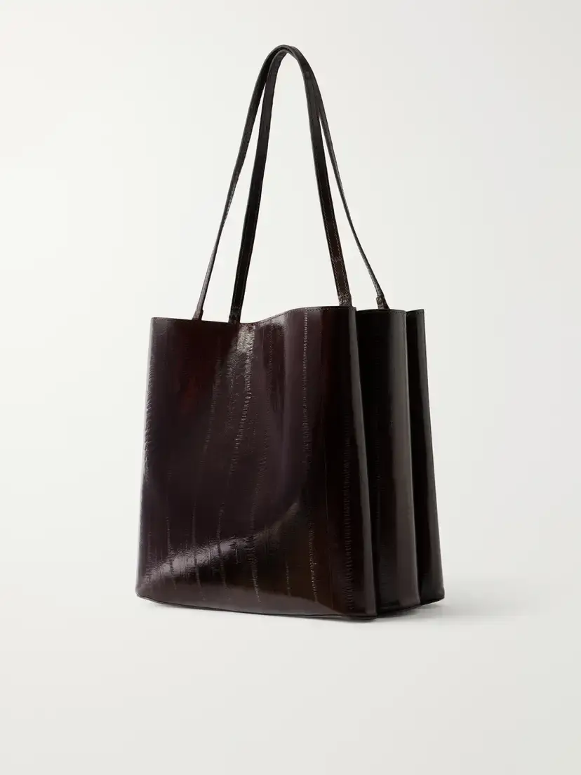AMANU Luanda Striped Textured-leather Tote | Thumbnail 4 AMANU Luanda Striped Textured-leather Tote | Thumbnail 4