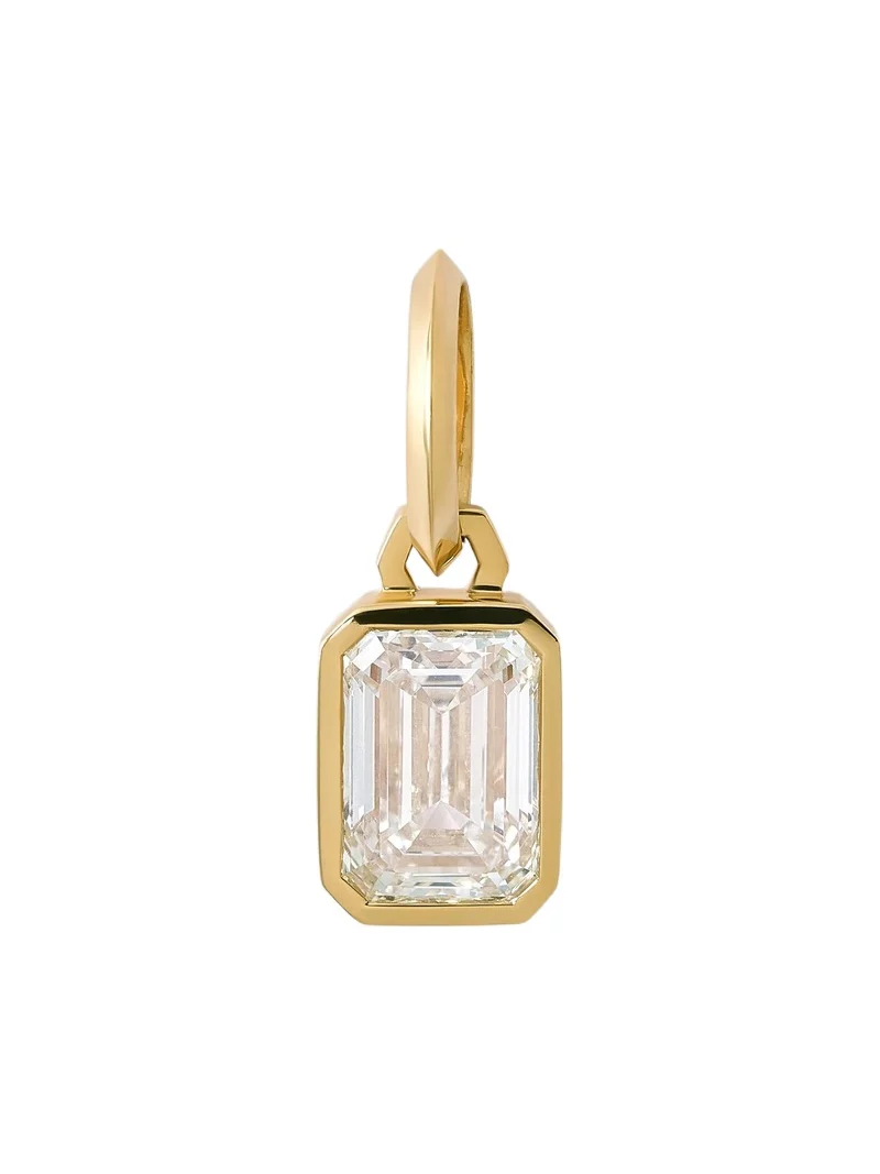 Jennifer Fisher Jennifer Fisher Emerald Lab Diamond Charm 1.5ct