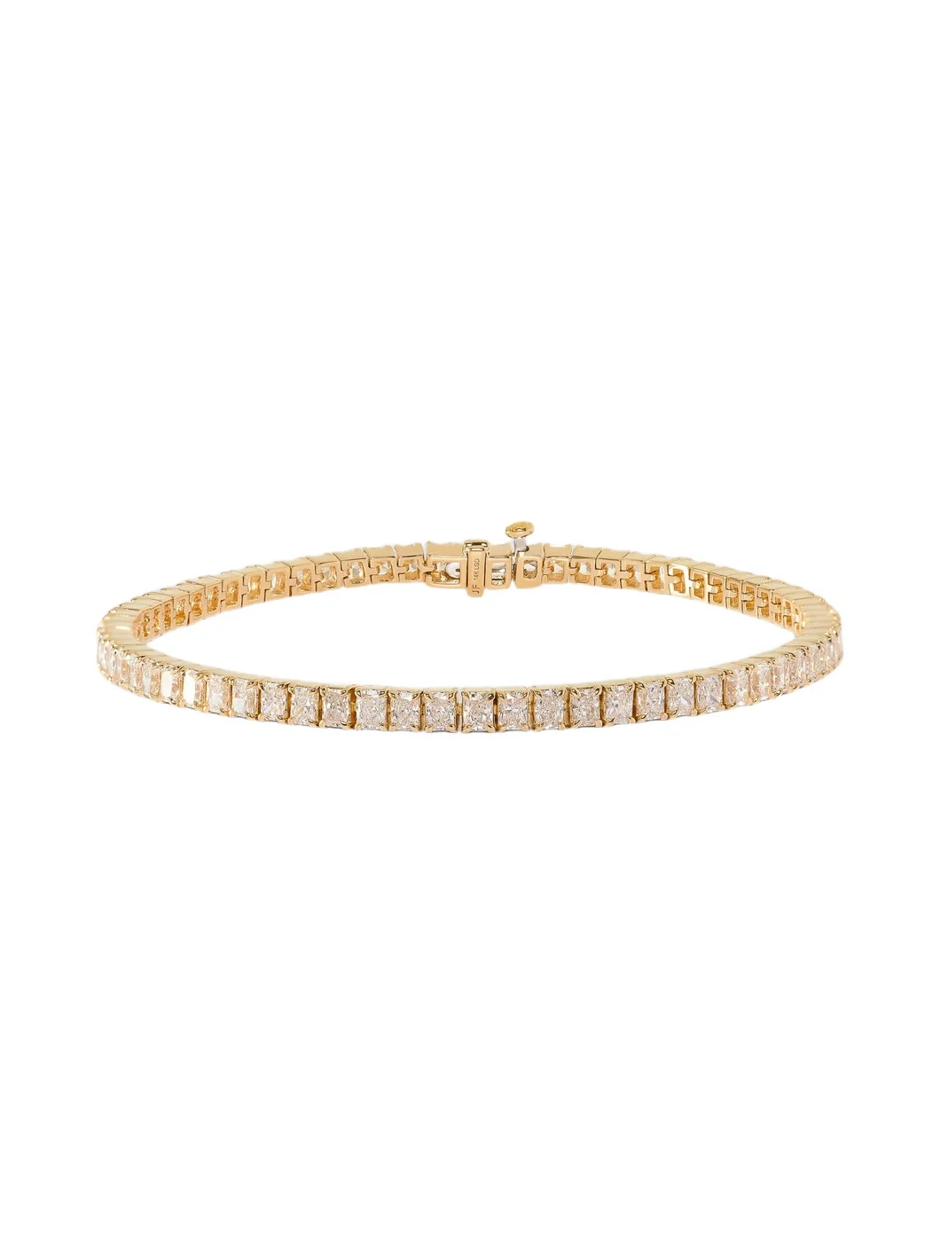 Radiant Cut Lab Diamond Tennis Bracelet 7 Radiant Cut Lab Diamond Tennis Bracelet 7