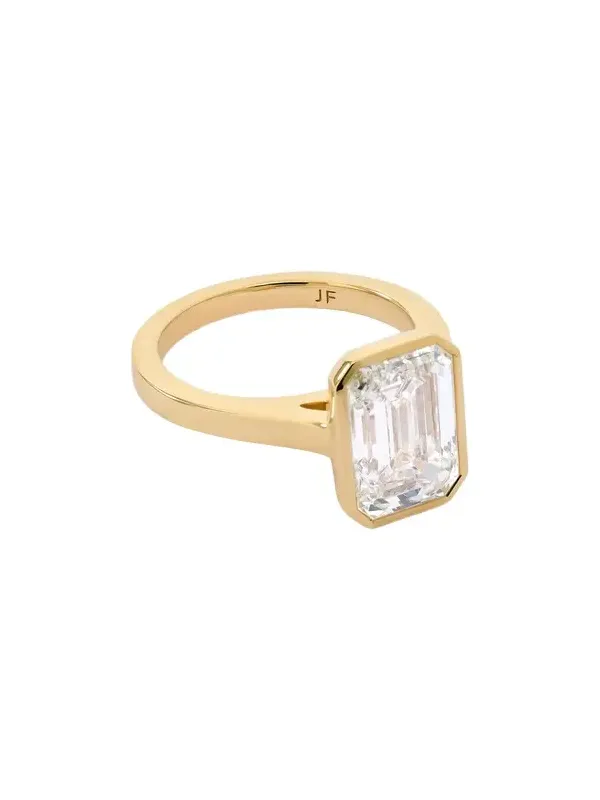 Jennifer Fisher Emerald Lab Diamond Anniversary Ring 3ct / 4 Jennifer Fisher Emerald Lab Diamond Anniversary Ring 3ct / 4