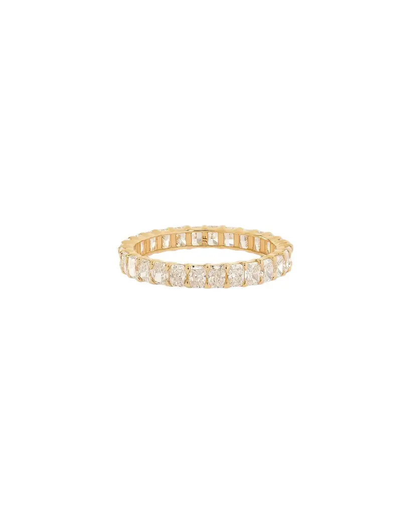 Jennifer Fisher Jennifer Fisher Radiant Cut Lab Diamond Eternity Band 5
