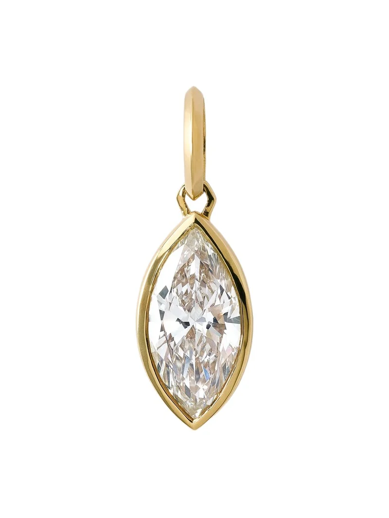 Jennifer Fisher Jennifer Fisher Marquise Lab Diamond Charm 3ct