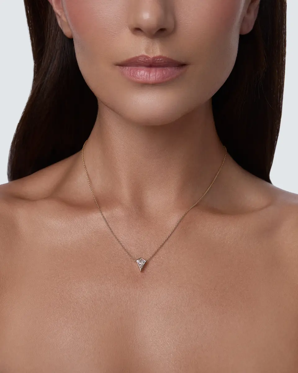 Jennifer Fisher Jennifer Fisher Kite Lab Diamond Pendant .5ct | Thumbnail 2 Jennifer Fisher Jennifer Fisher Kite Lab Diamond Pendant .5ct | Thumbnail 2