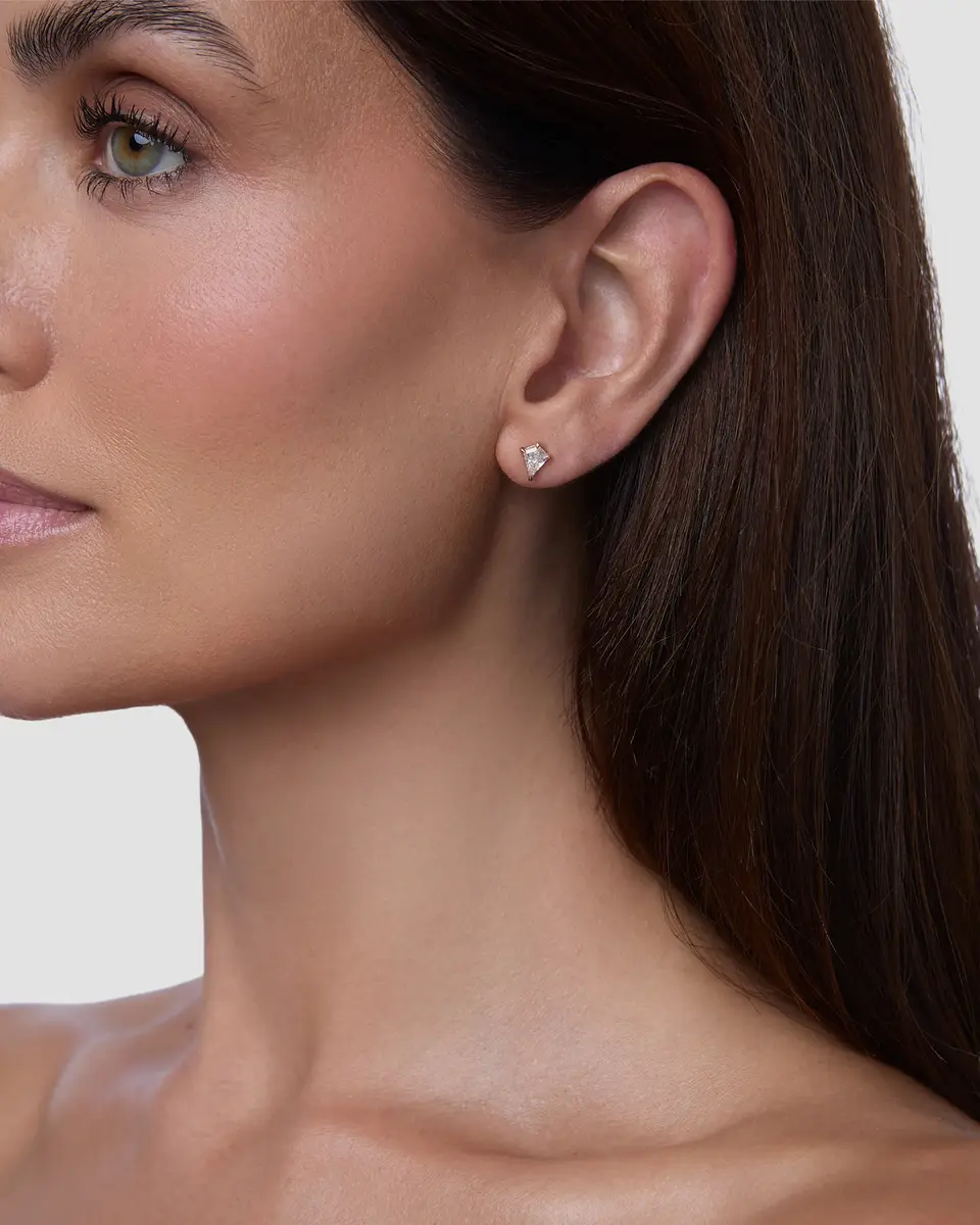 Jennifer Fisher Jennifer Fisher Kite Lab Diamond Stud .5ct