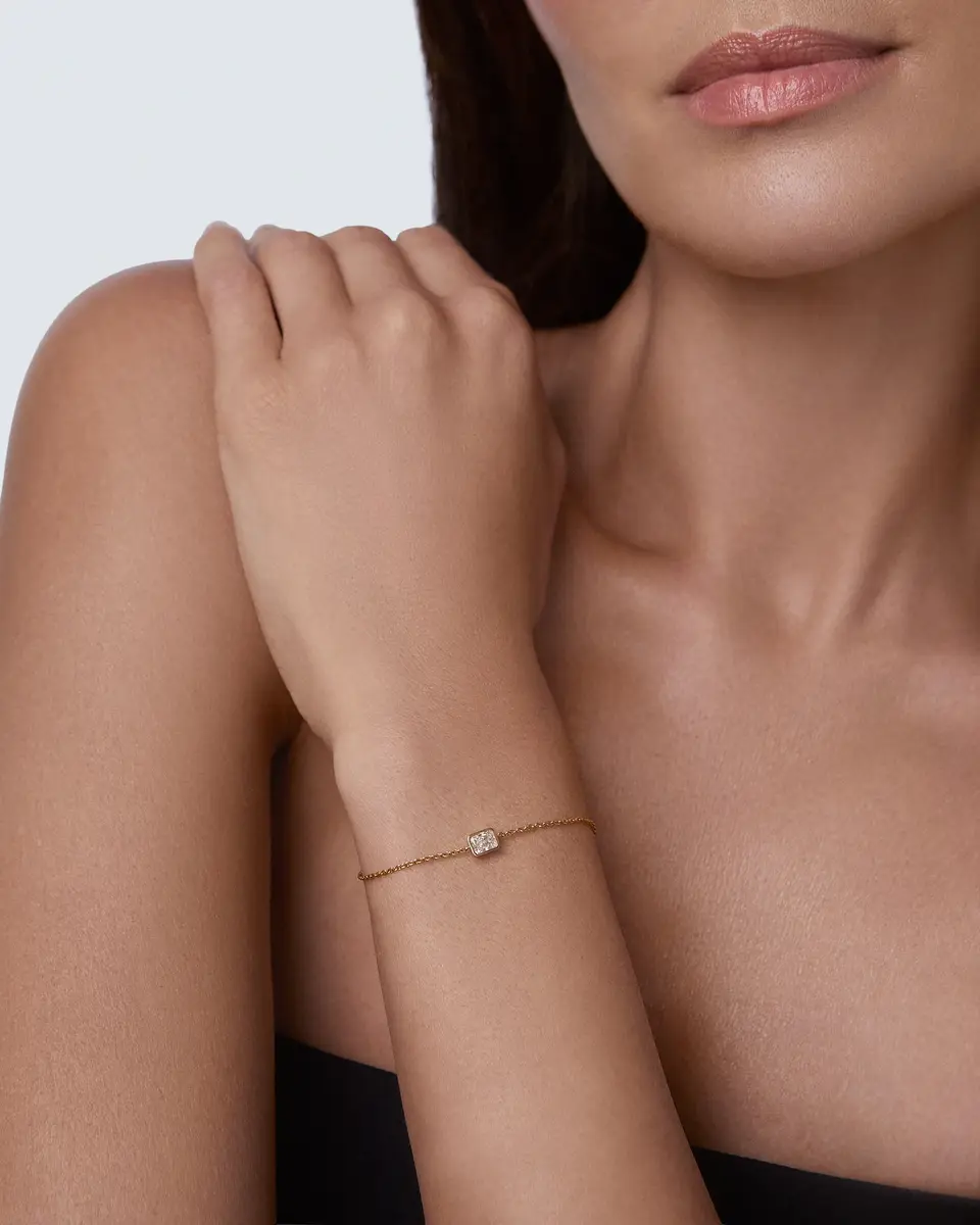 Jennifer Fisher Jennifer Fisher Radiant Cut Lab Diamond Bracelet | Thumbnail 2 Jennifer Fisher Jennifer Fisher Radiant Cut Lab Diamond Bracelet | Thumbnail 2