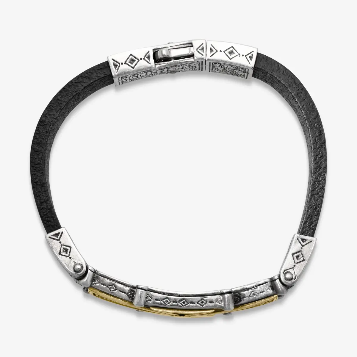 Konstantino Konstantino Stavros Silver & Leather Bracelet by The Solist | Thumbnail 2 Konstantino Konstantino Stavros Silver & Leather Bracelet by The Solist | Thumbnail 2