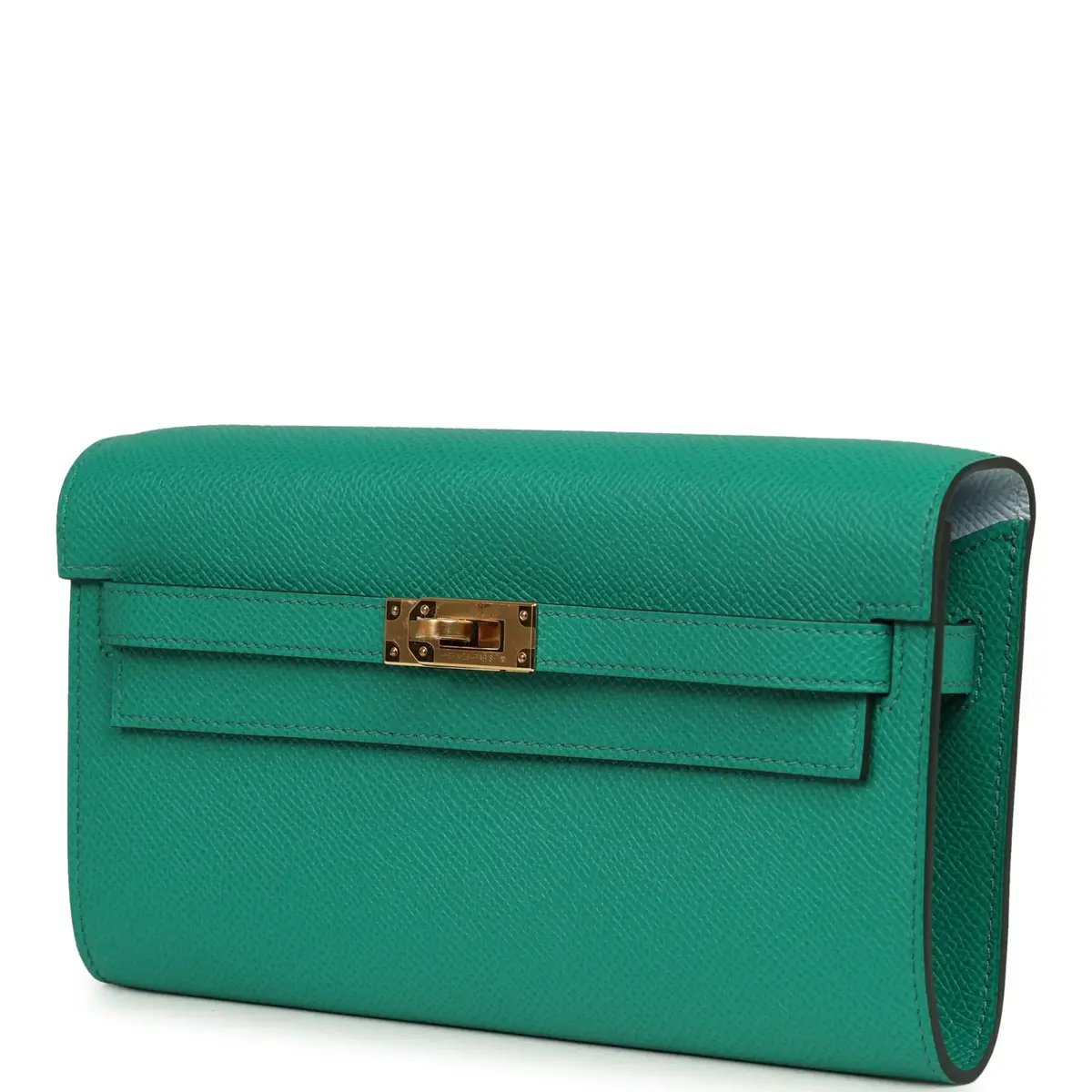 HERMÈS Hermes Kelly Wallet To Go Vert Vertigo Verso Epsom Gold Hardware | Thumbnail 6 HERMÈS Hermes Kelly Wallet To Go Vert Vertigo Verso Epsom Gold Hardware | Thumbnail 6