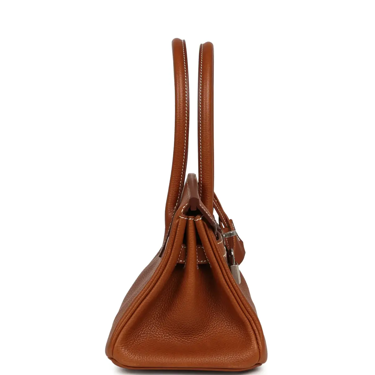HERMÈS Hermes Shoulder Birkin Light 29 Fauve Barenia Faubourg Palladium Hardware | Thumbnail 3
