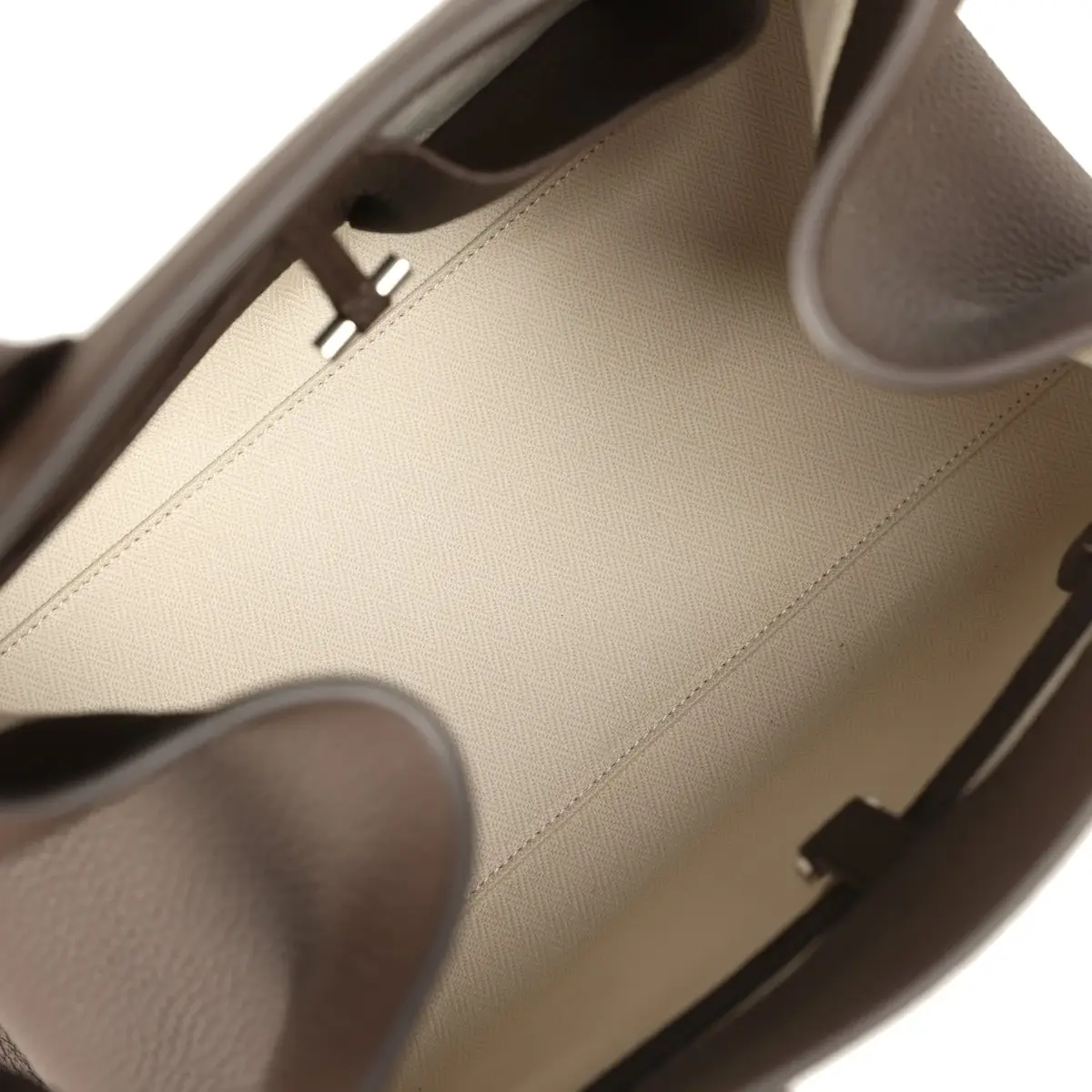 The Row The Row Soft Margaux 12 Bag Deep Brown Calfskin Silver Hardware | Thumbnail 9 The Row The Row Soft Margaux 12 Bag Deep Brown Calfskin Silver Hardware | Thumbnail 9