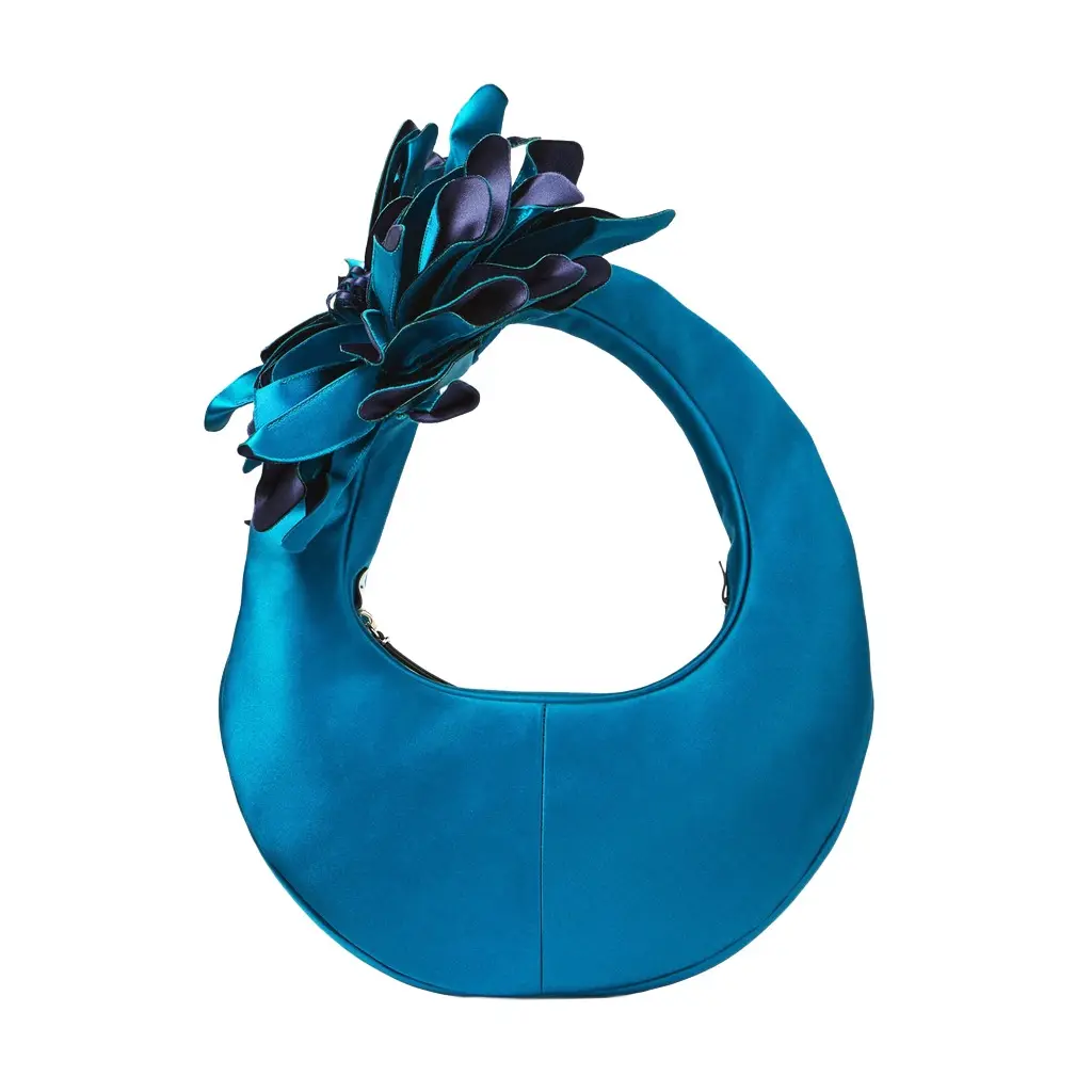 Jimmy Choo Flower Hobo Shoulder Bags