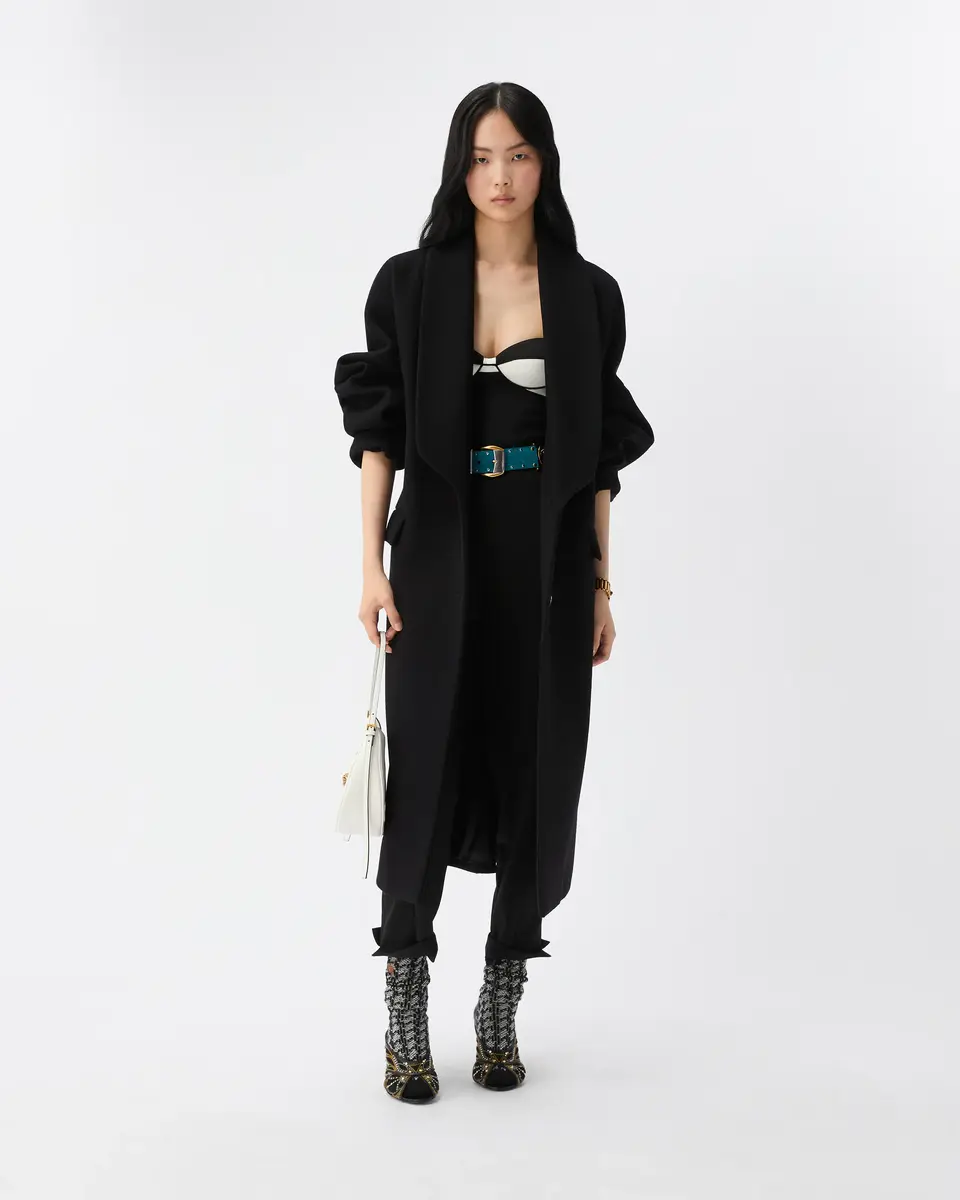 Versace Wool Coat | Thumbnail 2 Versace Wool Coat | Thumbnail 2