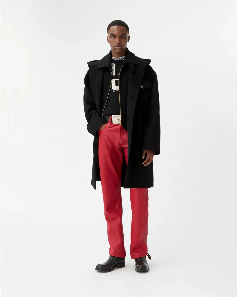 Versace Wool Coat | Thumbnail 2