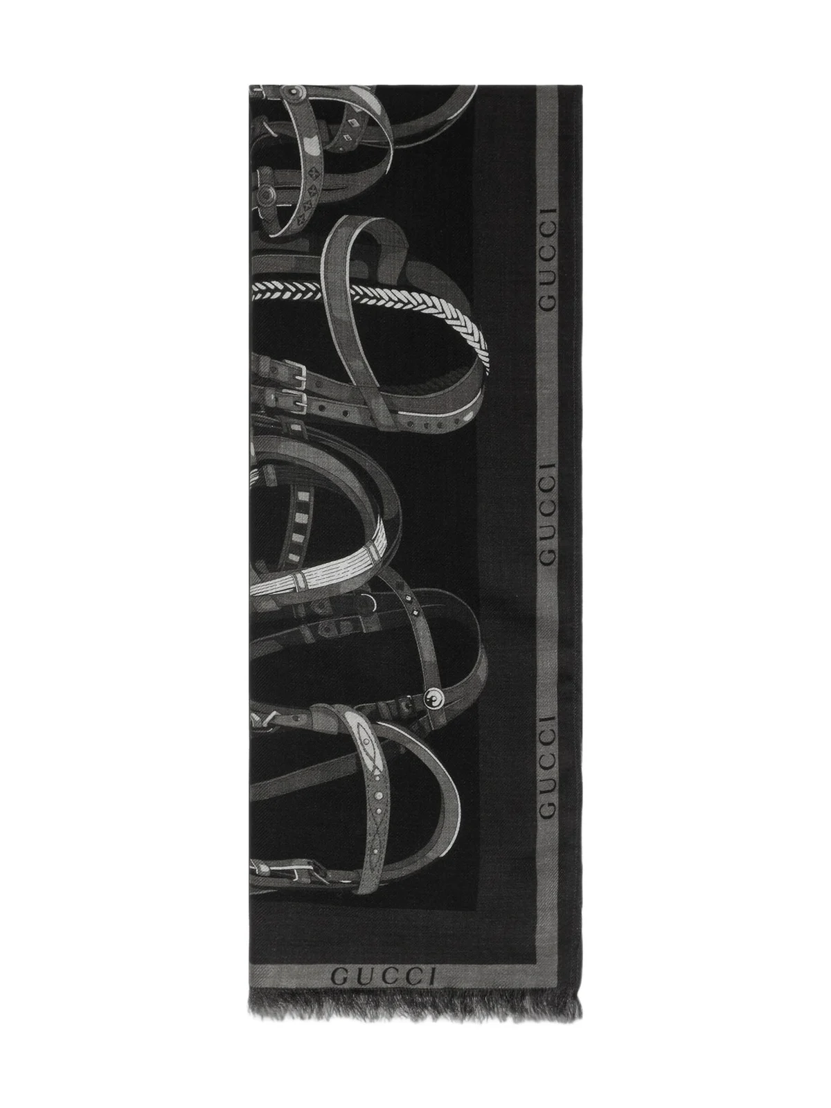 Printed Wool Silk Stole