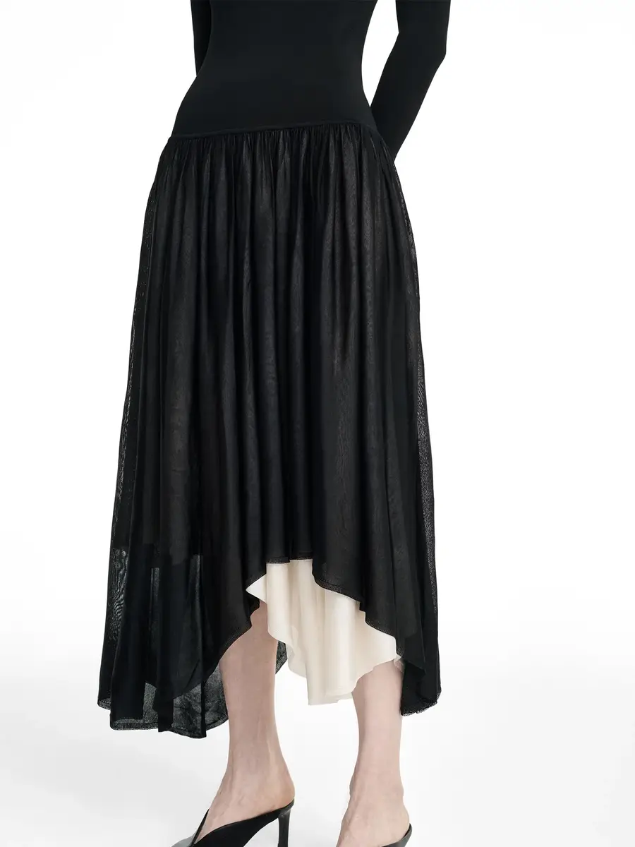 Maria McManus Boatneck Colorblock Midi Dress | Thumbnail 5