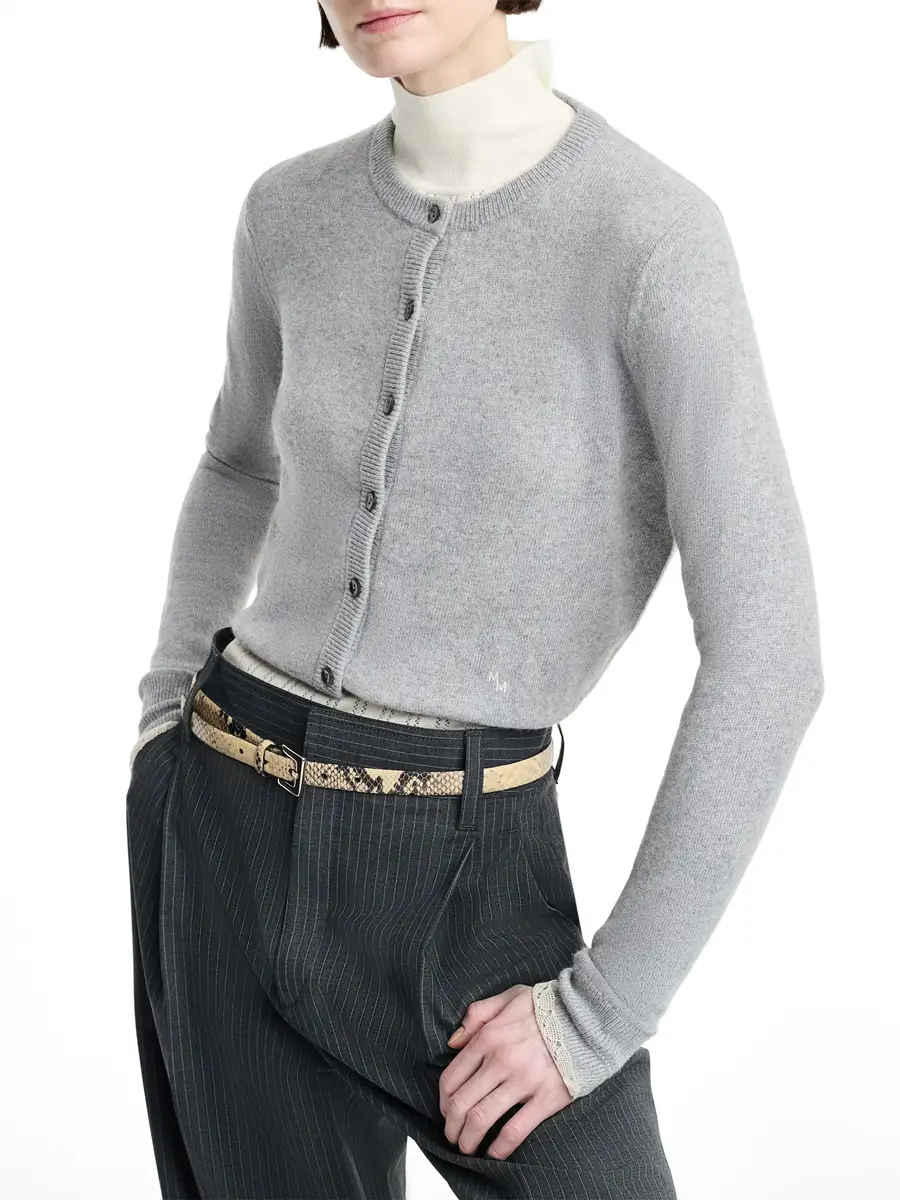 Maria McManus MM Lace-Trimmed Baby Cardigan | Thumbnail 4 Maria McManus MM Lace-Trimmed Baby Cardigan | Thumbnail 4