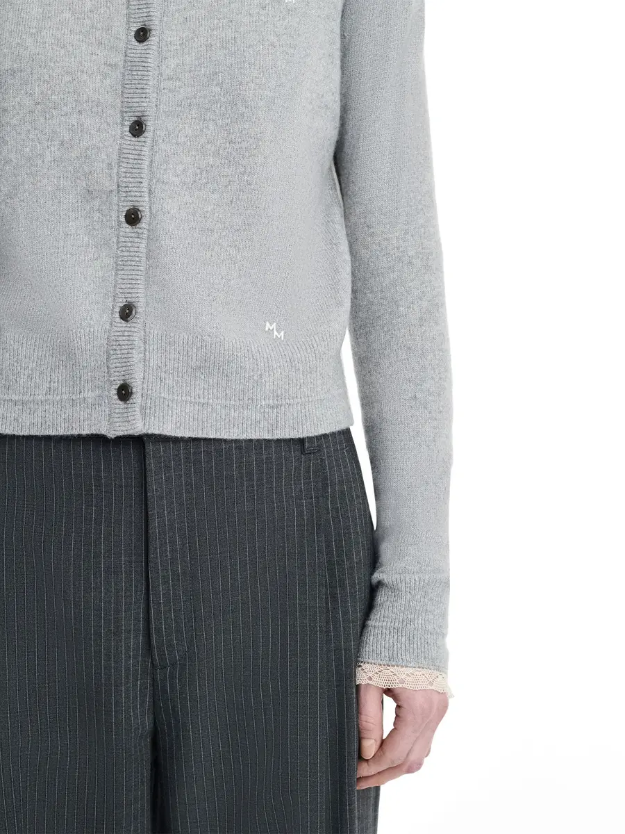 Maria McManus MM Lace-Trimmed Baby Cardigan | Thumbnail 5 Maria McManus MM Lace-Trimmed Baby Cardigan | Thumbnail 5