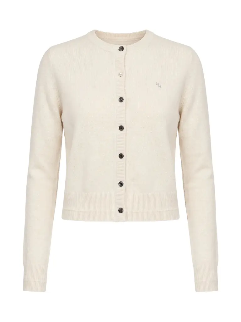 Maria McManus MM Pearl Button Baby Cardigan