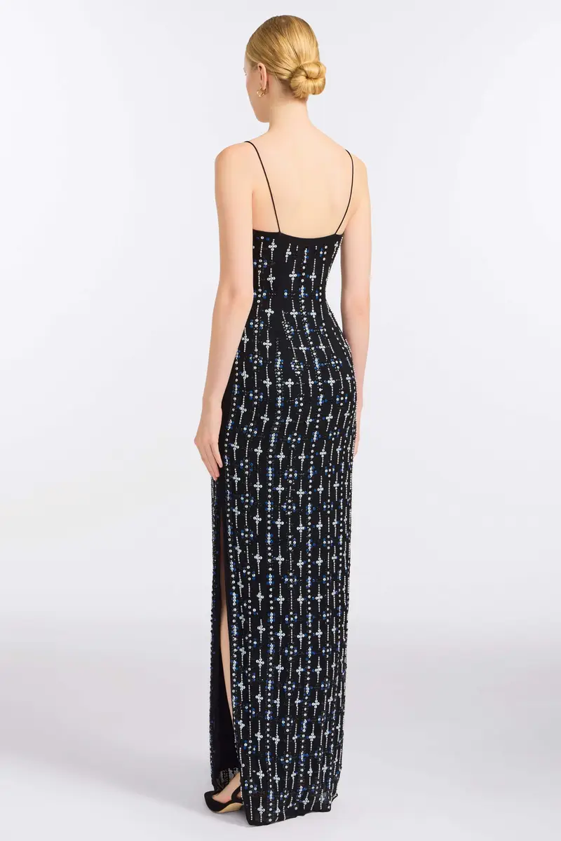 Markarian Aziza Beaded Slip Gown | Thumbnail 4 Markarian Aziza Beaded Slip Gown | Thumbnail 4