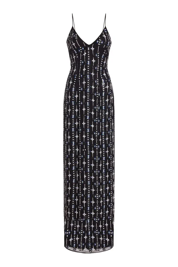 Markarian Aziza Beaded Slip Gown