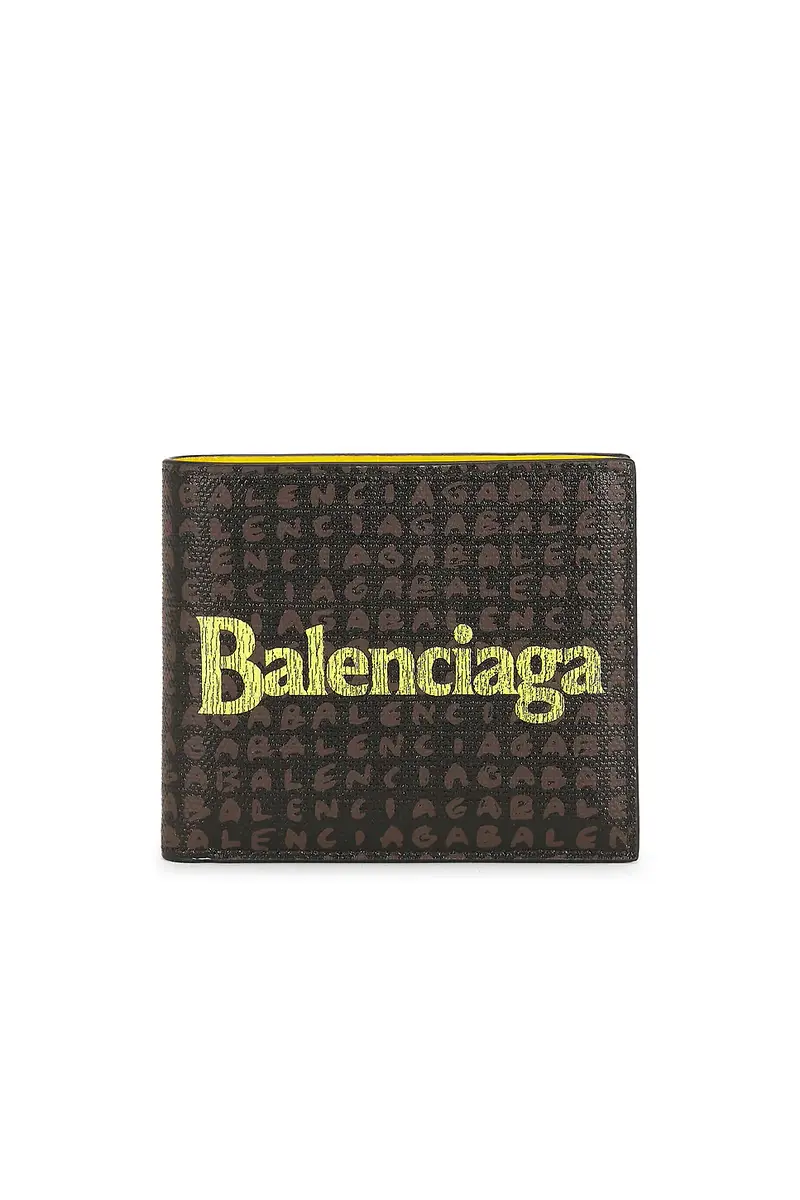 Balenciaga Snob Square Fold Wallet