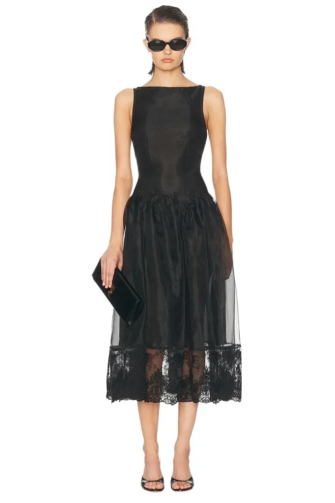 LPA Elsie Midi Dress