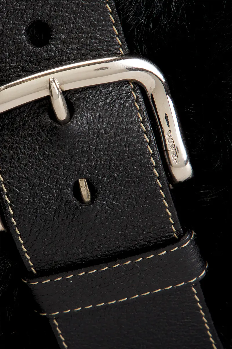 Prada Prada Eco Lapin Faux Fur Buckle Hobo Bag | Thumbnail 8 Prada Prada Eco Lapin Faux Fur Buckle Hobo Bag | Thumbnail 8