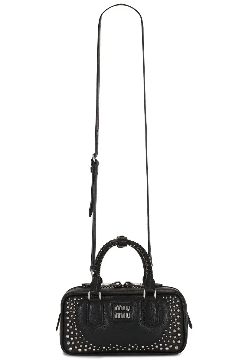 Miu Miu Studded Arcadie Bag | Thumbnail 6 Miu Miu Studded Arcadie Bag | Thumbnail 6