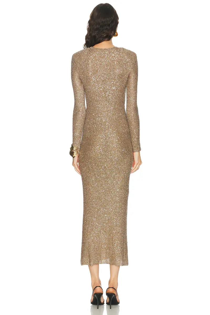 Saint Laurent Sequin Dress | Thumbnail 3 Saint Laurent Sequin Dress | Thumbnail 3