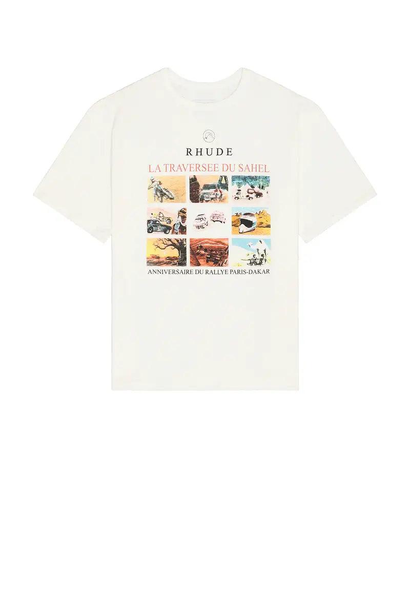 Rhude Traversee Du Sahel Slub Tee | Thumbnail 4 Rhude Traversee Du Sahel Slub Tee | Thumbnail 4