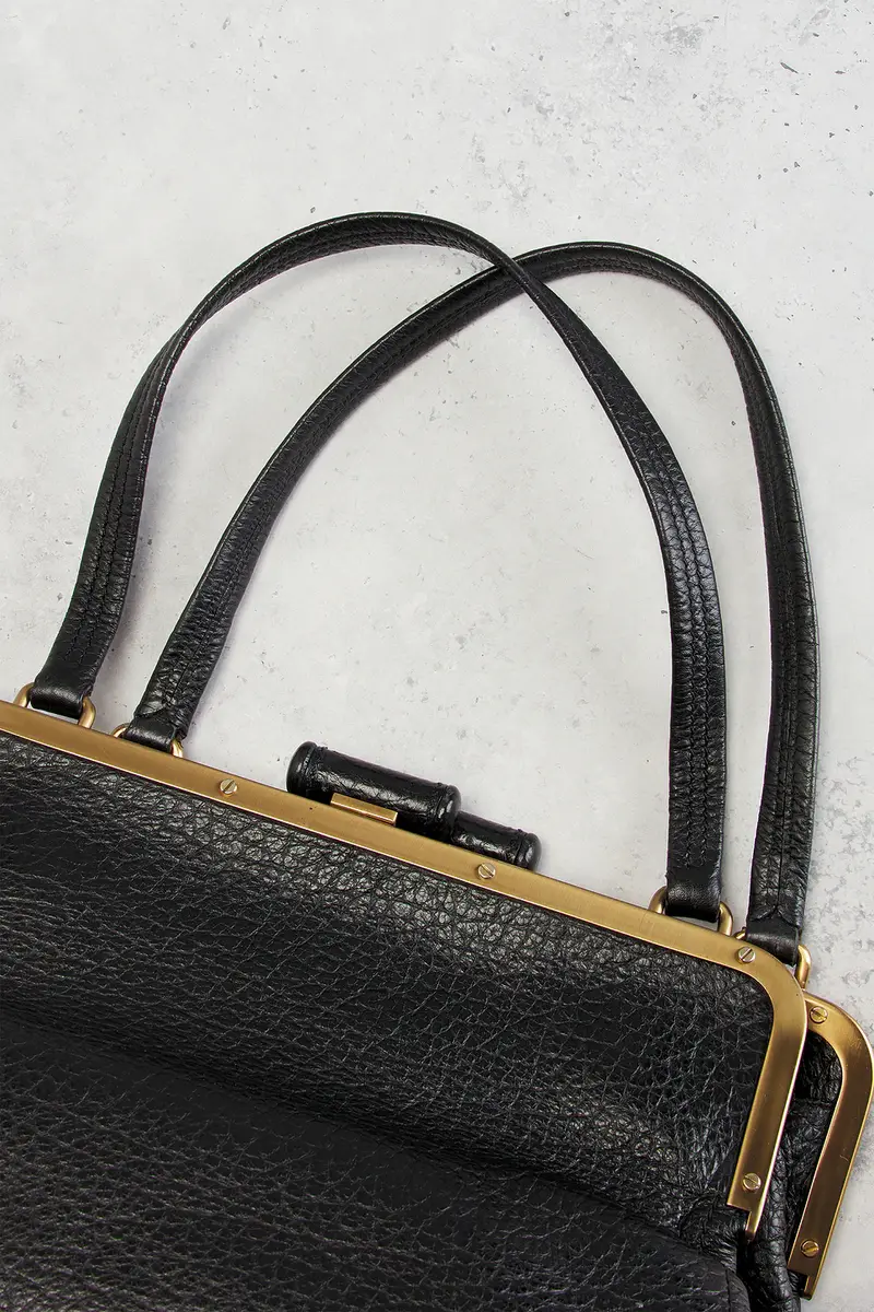 Prada Prada Berlino Cerniera Frame Shoulder Bag | Thumbnail 7 Prada Prada Berlino Cerniera Frame Shoulder Bag | Thumbnail 7