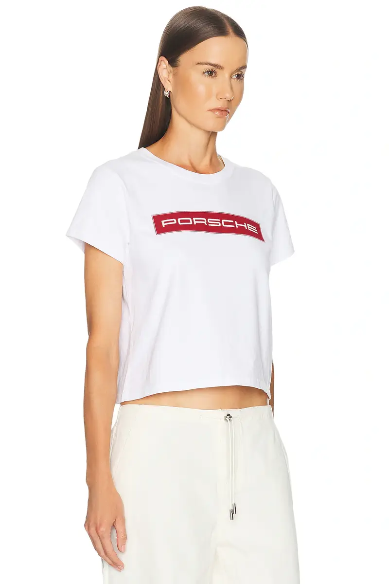 Porsche x Revolve Baby Tee | Thumbnail 2 Porsche x Revolve Baby Tee | Thumbnail 2