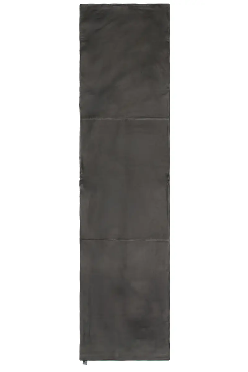 TOTEME Leather Cashmere Scarf | Thumbnail 2 TOTEME Leather Cashmere Scarf | Thumbnail 2