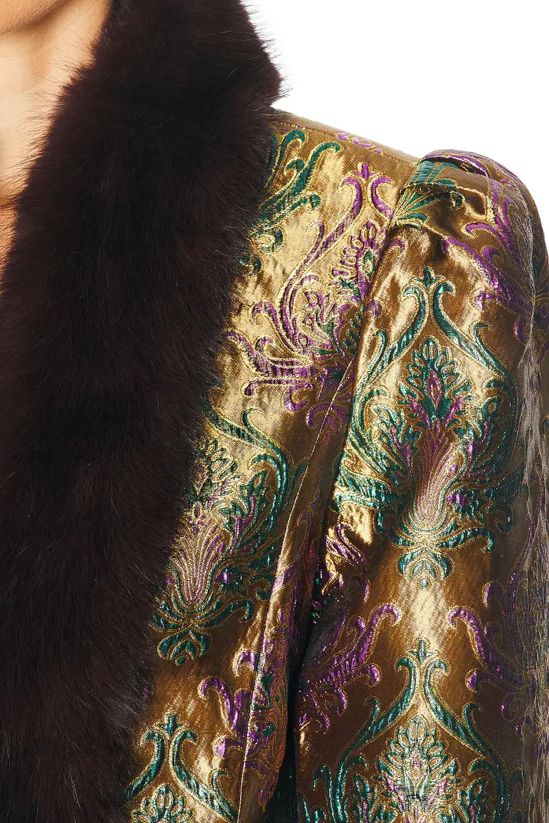 Retrofête Delphina Brocade Jacket | Thumbnail 5 Retrofête Delphina Brocade Jacket | Thumbnail 5