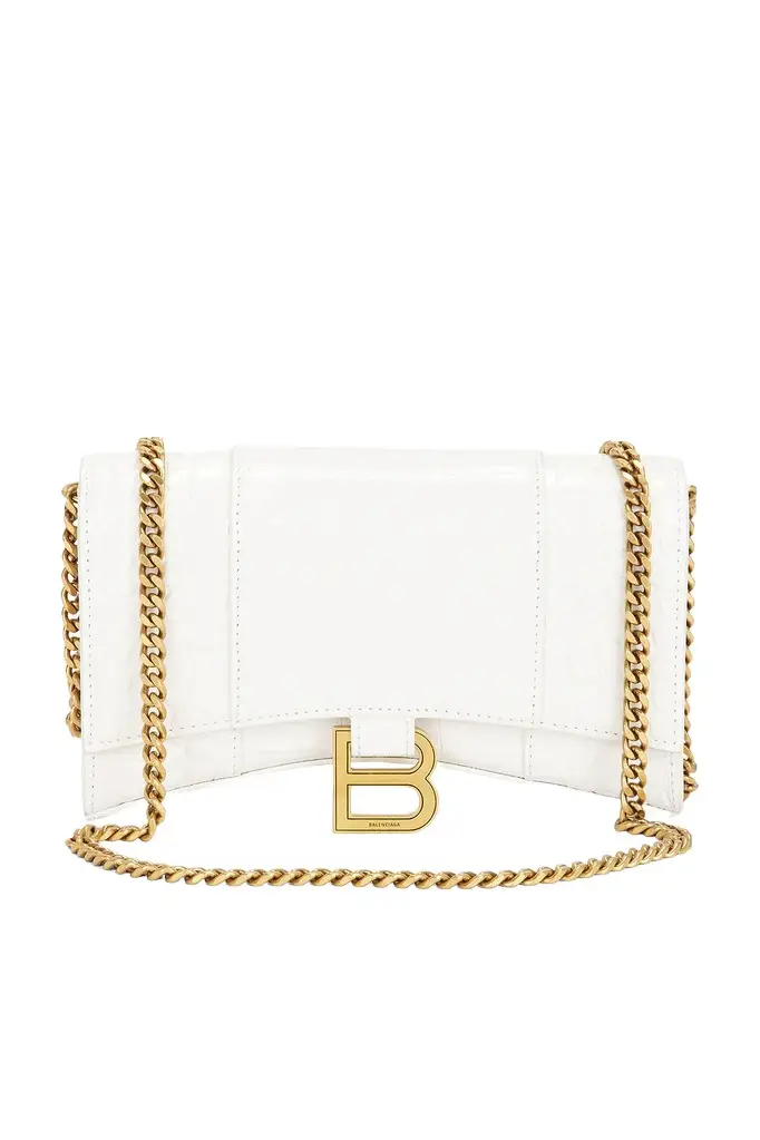 Balenciaga Balenciaga Hourglass Wallet on Chain Bag