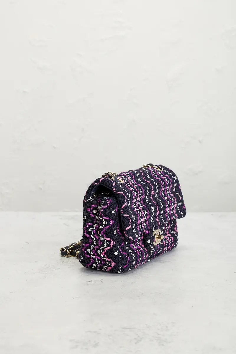Chanel Chanel Tweed Mini Flap Bag | Thumbnail 4 Chanel Chanel Tweed Mini Flap Bag | Thumbnail 4