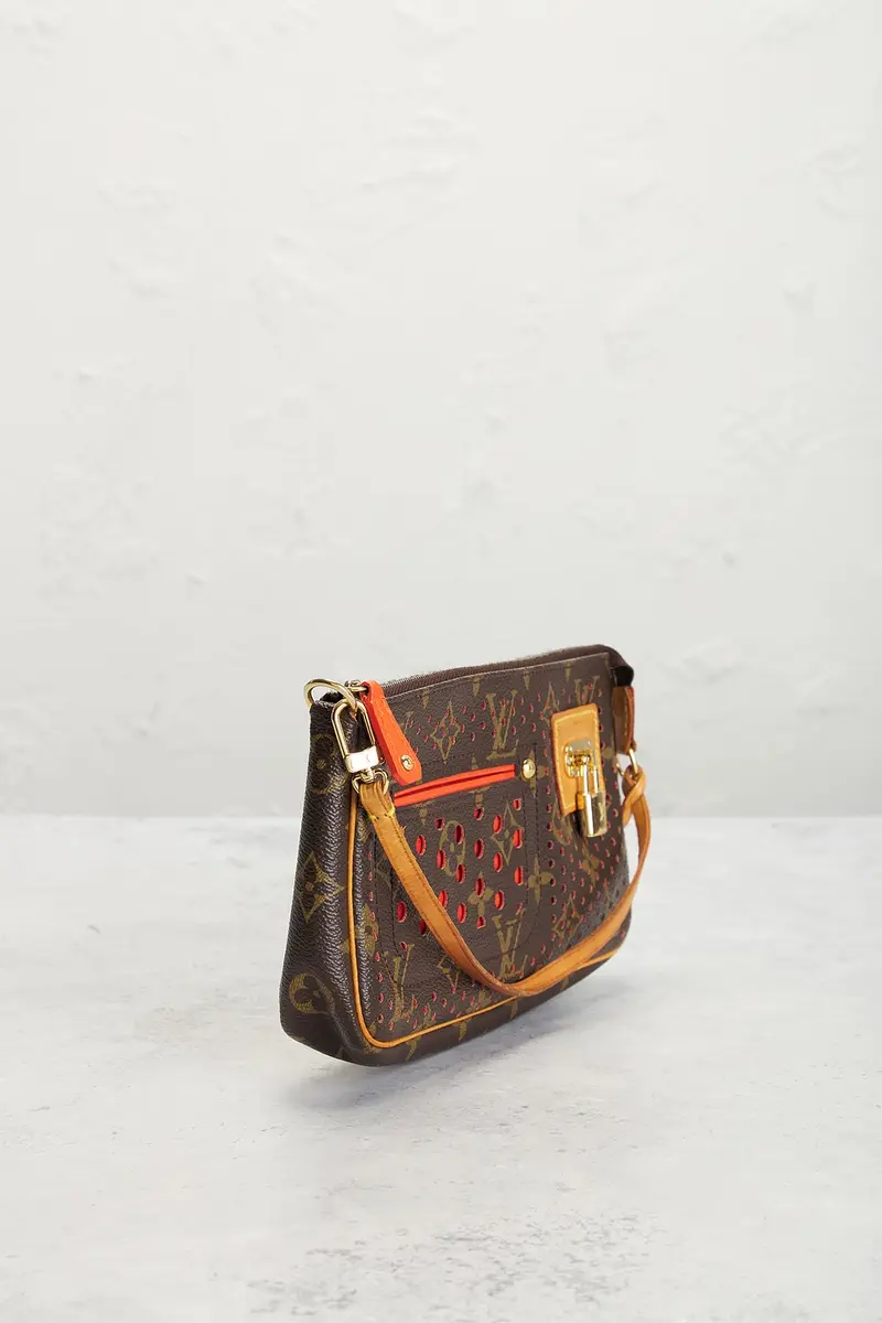 Louis Vuitton Louis Vuitton Monogram Perforated Pochette Accessories Shoulder Bag | Thumbnail 4 Louis Vuitton Louis Vuitton Monogram Perforated Pochette Accessories Shoulder Bag | Thumbnail 4