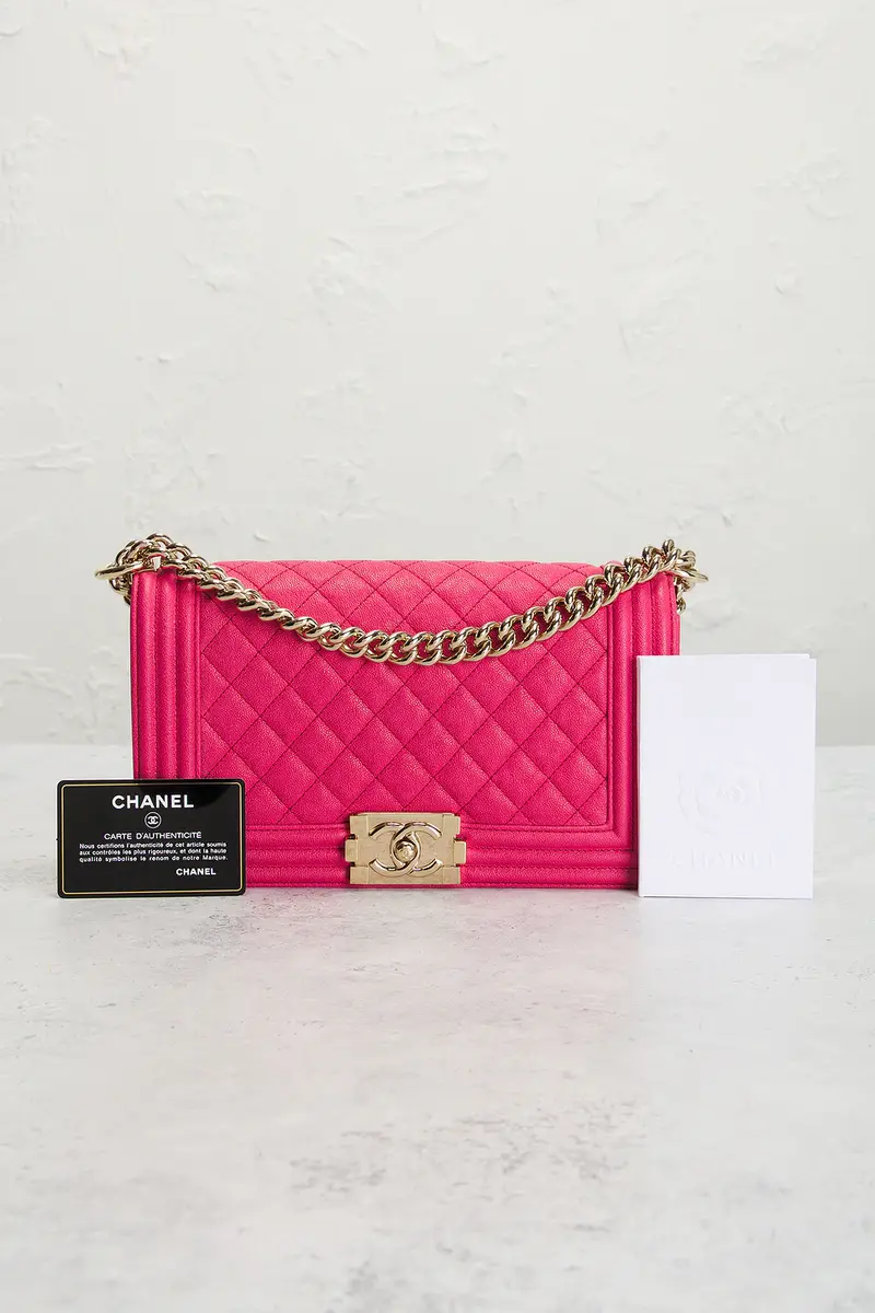 Chanel Chanel Caviar Medium Boy Bag | Thumbnail 9 Chanel Chanel Caviar Medium Boy Bag | Thumbnail 9