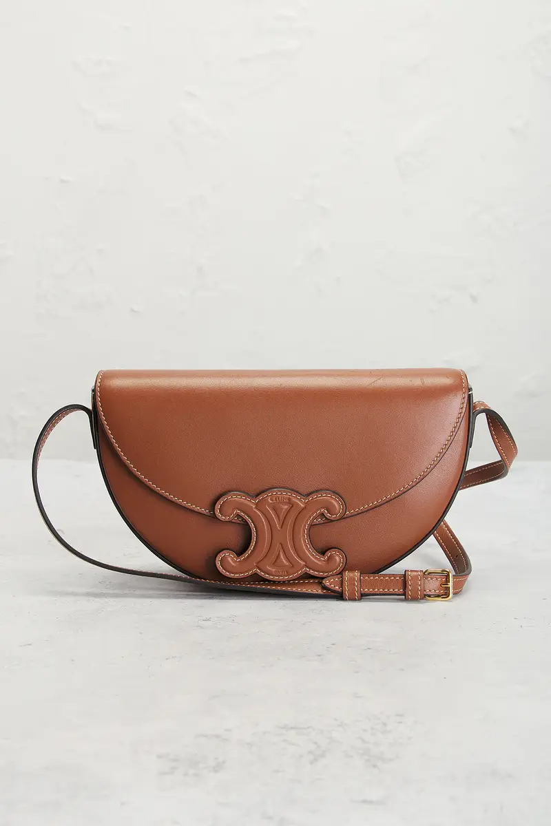 Celine Celine Besace Cuir Triomphe Shoulder Bag | Thumbnail 2 Celine Celine Besace Cuir Triomphe Shoulder Bag | Thumbnail 2
