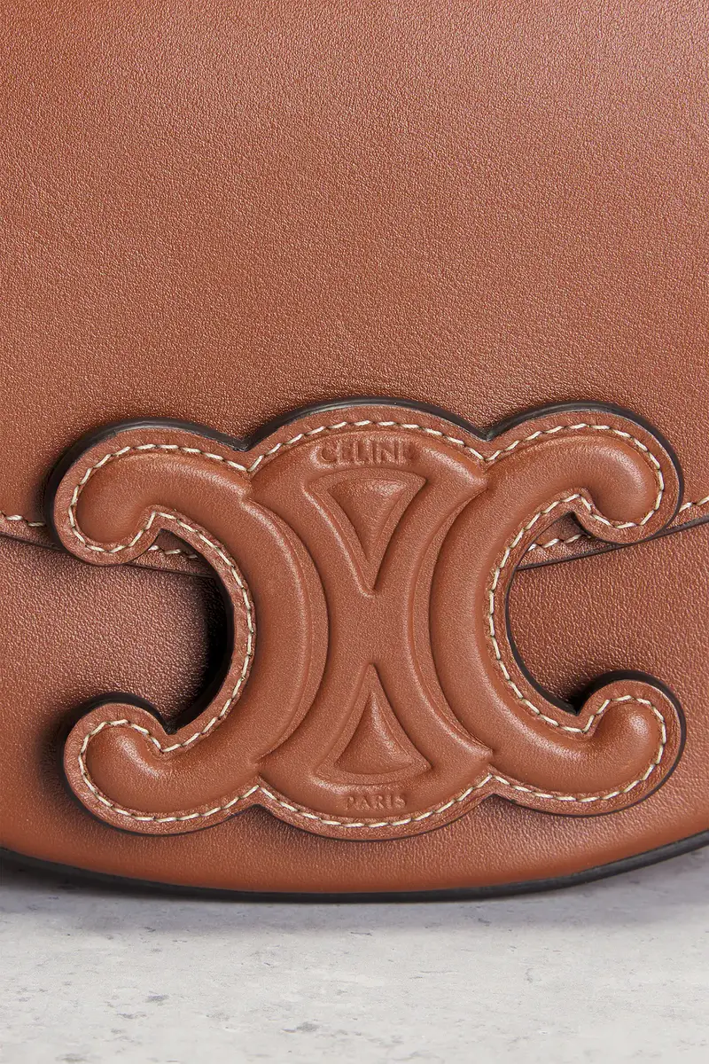 Celine Celine Besace Cuir Triomphe Shoulder Bag | Thumbnail 6 Celine Celine Besace Cuir Triomphe Shoulder Bag | Thumbnail 6